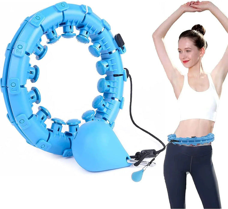 Weighted hula hoop