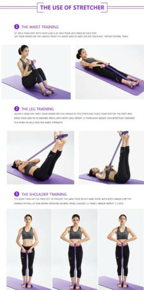 Resistance Band W/Pedal